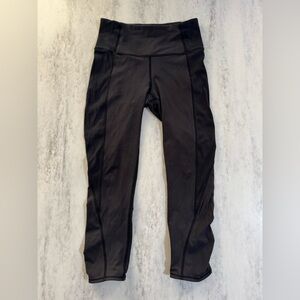 Lululemon Ribbed On Your Mark Cropped 23” Leggings